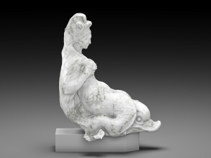 Mermaid marble Modelo 3D