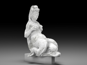 Mermaid marble Modelo 3D