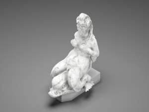 Mermaid marble Modelo 3D