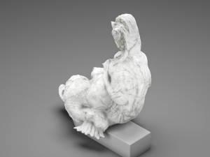 Mermaid marble Modelo 3D