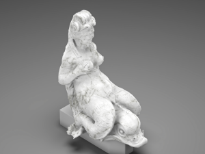 Mermaid marble Modelo 3D