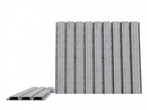 Corrugated galvanized sheets 7 3D Model