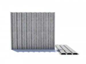Corrugated galvanized sheets 7 3D Model