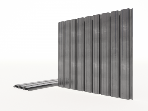 Corrugated galvanized sheets 8 3D Model