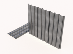 Corrugated galvanized sheets 8 Modelo 3D
