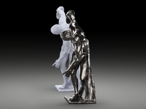Discobolus of Myron 3D Модель