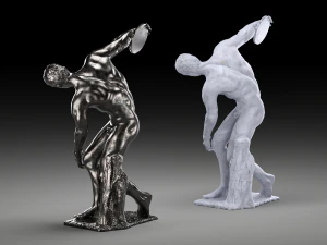 Discobolus of Myron 3D Model