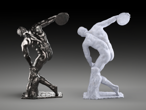 Discobolus of Myron 3D Модель