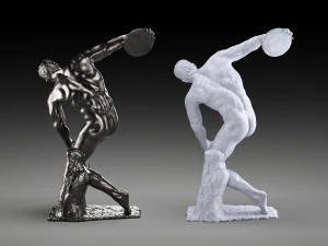 Discobolus of Myron 3D Model