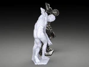 Discobolus of Myron 3D Model