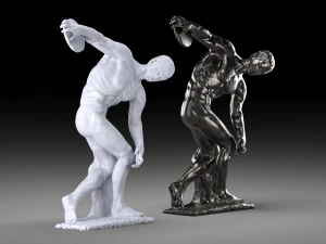 Discobolus of Myron 3D Model