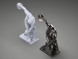 Discobolus of Myron 3D Model