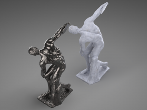 Discobolus of Myron 3D Модель