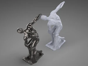 Discobolus of Myron 3D Model