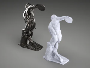 Discobolus of Myron 3D Model