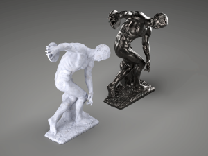 Discobolus of Myron 3D Модель