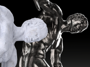 Discobolus of Myron 3D Модель