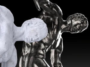 Discobolus of Myron 3D Model