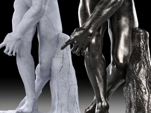 Discobolus of Myron 3D Model