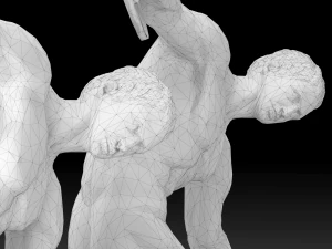 Discobolus of Myron 3D Model