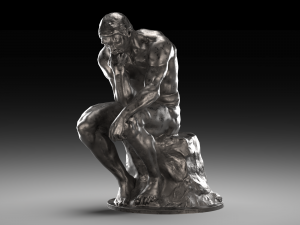 The Thinker 3D 模型