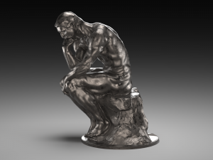 The Thinker 3D 模型