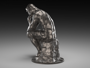 The Thinker 3D 模型