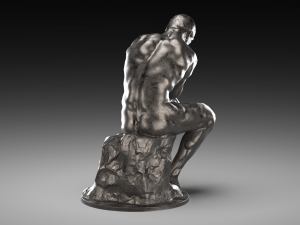 The Thinker 3D 模型
