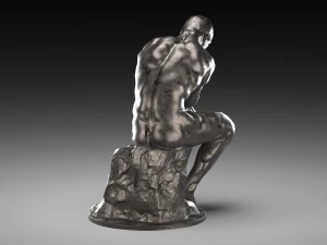 O Pensador Modelo 3D