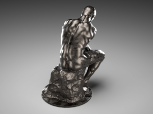 The Thinker 3D 模型