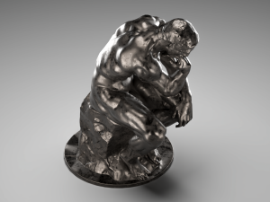 The Thinker 3D 模型