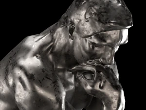 O Pensador Modelo 3D