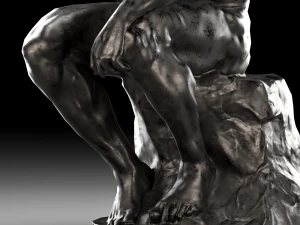 O Pensador Modelo 3D