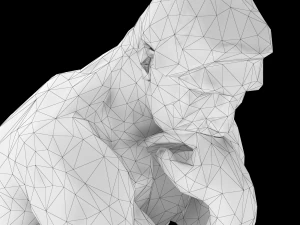 O Pensador Modelo 3D