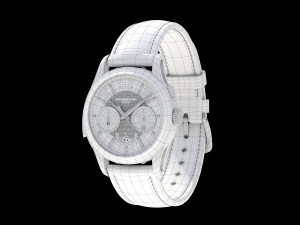 Patek Philippe Titanium 5208T-010 Modello 3D
