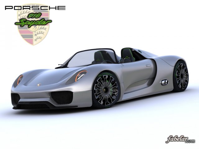 porsche 918 spyder std mat Model 3D .c4d .max .obj .3ds .fbx .stl .blend 