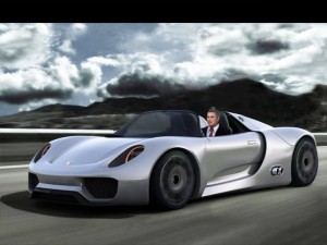 porsche 918 spyder std mat Model 3D
