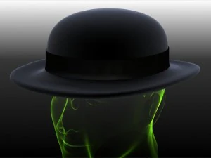bowler hat 2 3D Model