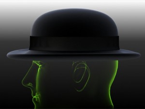 bowler hat 2 Modelo 3D