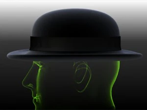 bowler hat 2 3D Model