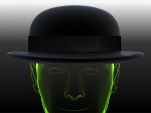 bowler hat 2 3D Model