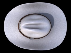sheriff hat Modèle 3D