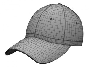 new york yankees cap 1 3D 모델