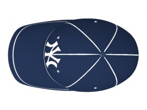 new york yankees cap 2 Model 3D