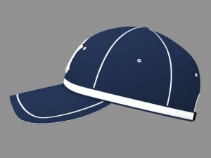 new york yankees cap 2 Model 3D