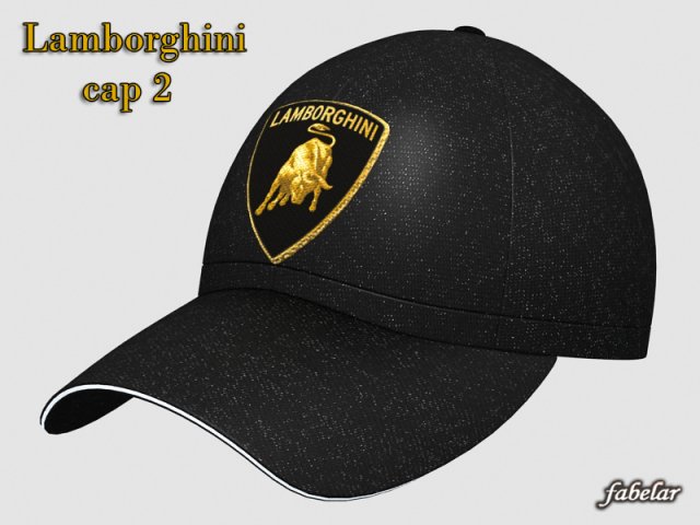 lamborghini cap 2 3D Модель .c4d .max .obj .3ds .fbx .stl .blend 
