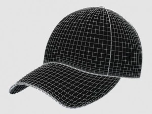 homer simpson cap 1 3D Model