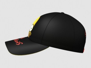 homer simpson cap 2 Modelo 3D