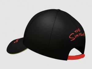 homer simpson cap 2 3D Model