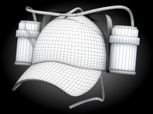 beer hat 1 3D 모델